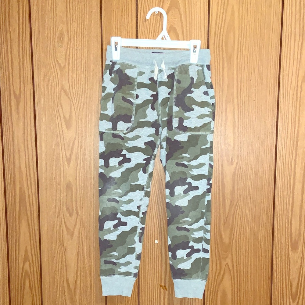 Boys Camo Joggers